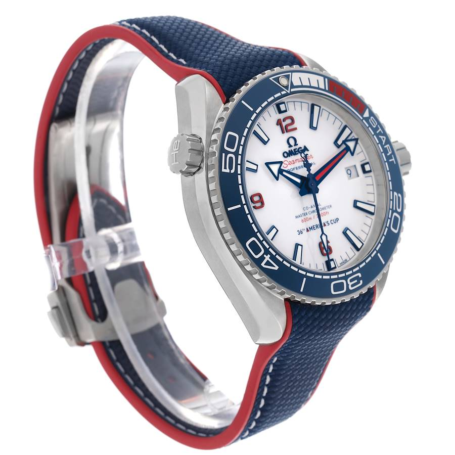 Omega Seamaster Planet Ocean America Cup Limited Edition Watch 215.32.43.21.04.001