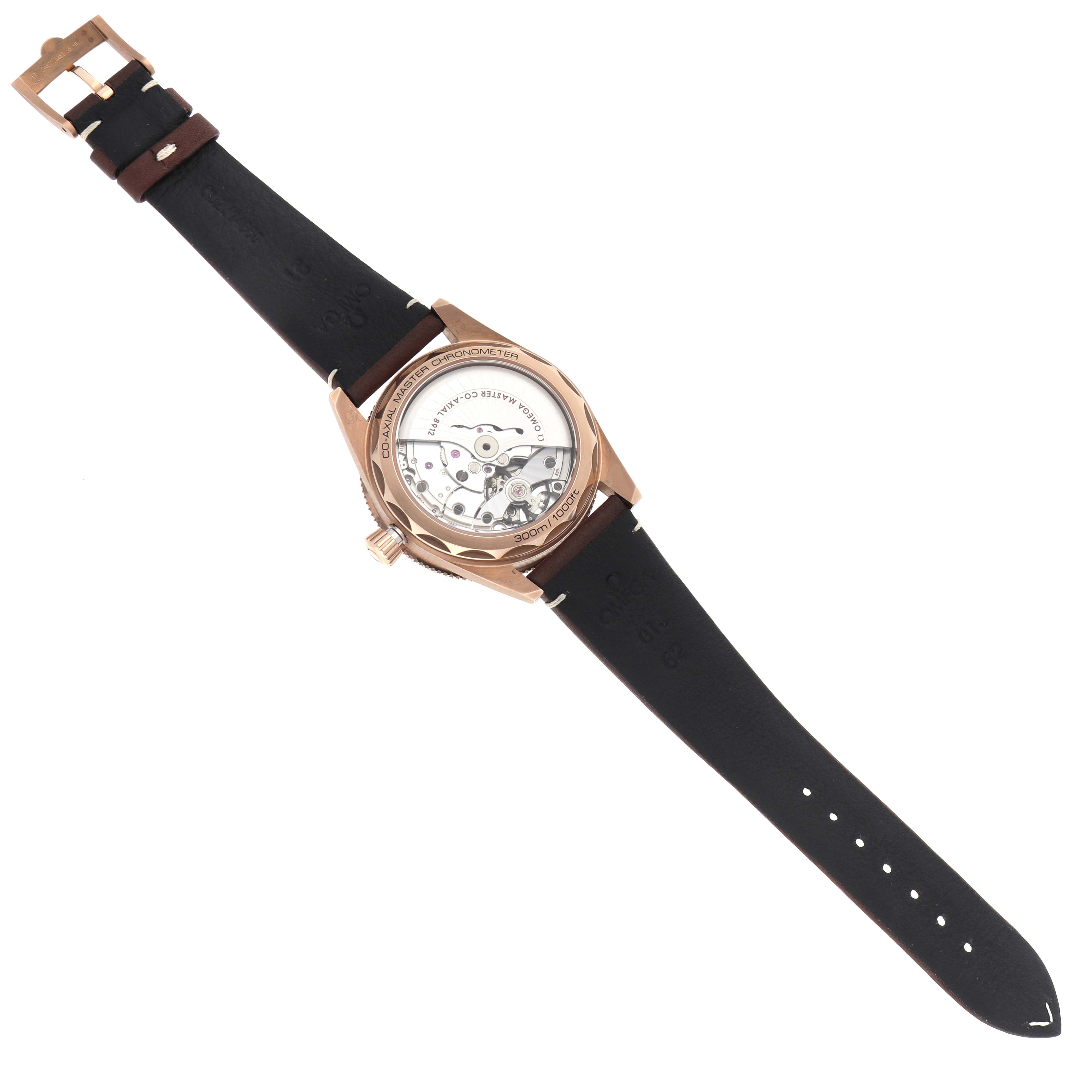 Omega Seamaster 300 Bronze Gold Mens Watch 41.0 MM 234.92.41.21.10.001