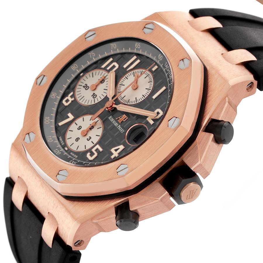 Audemars Piguet Royal Oak Offshore Rose Gold Mens Watch 26470OR