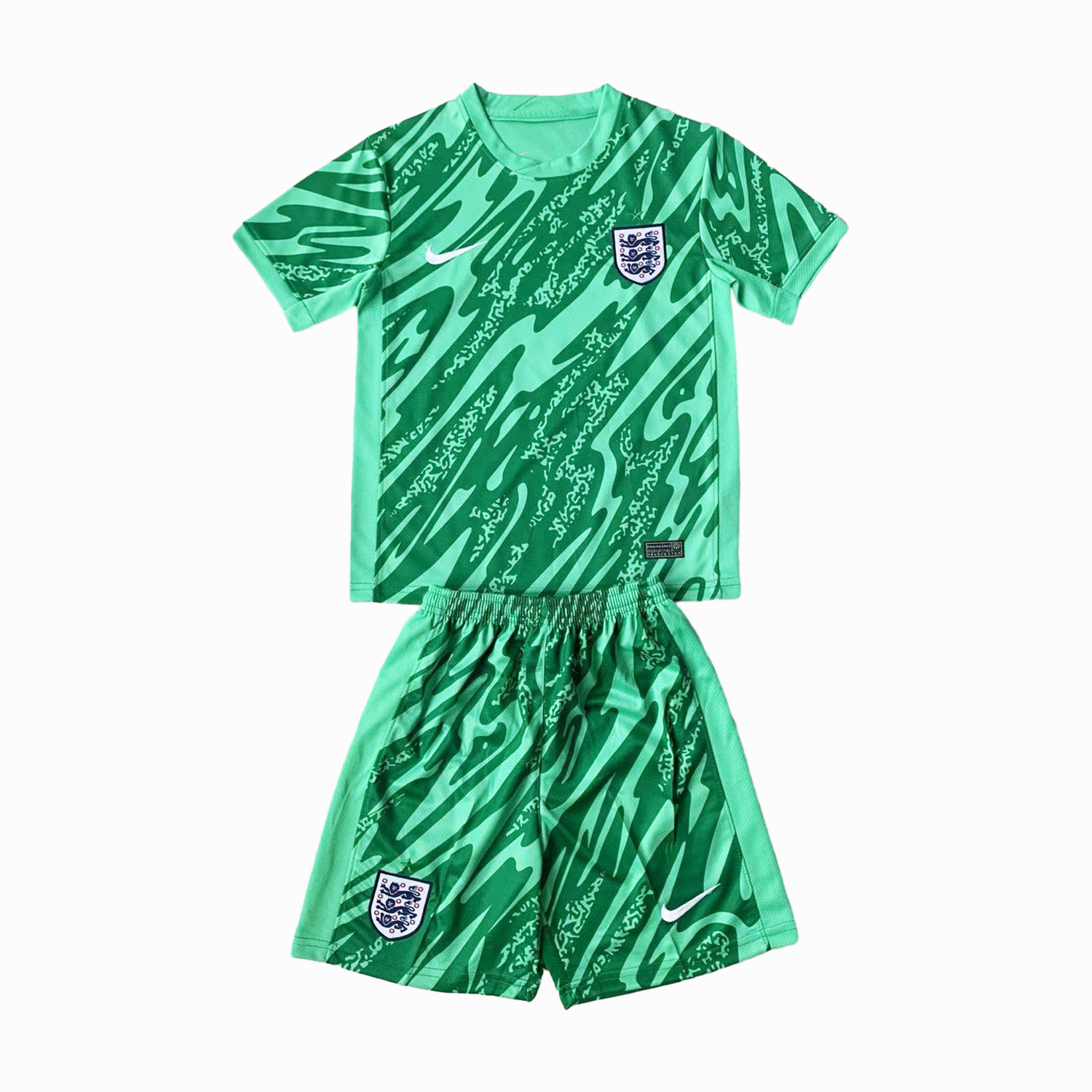 England 2024 Goalkeeper Kids Kit - Green