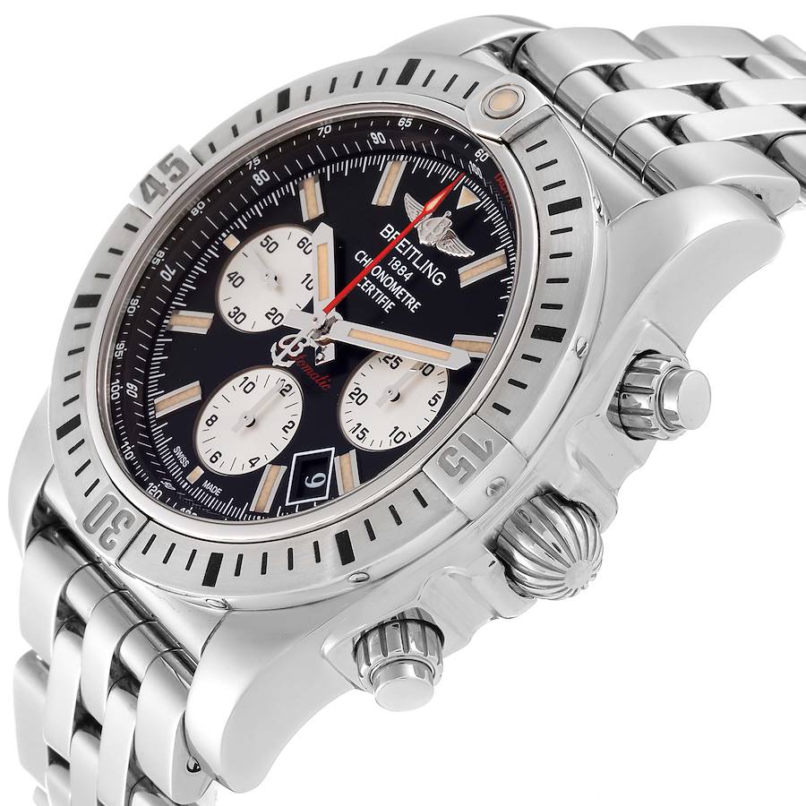 Breitling Chronomat 44 Airbourne 30th Anniversary Steel Mens Watch AB0115
