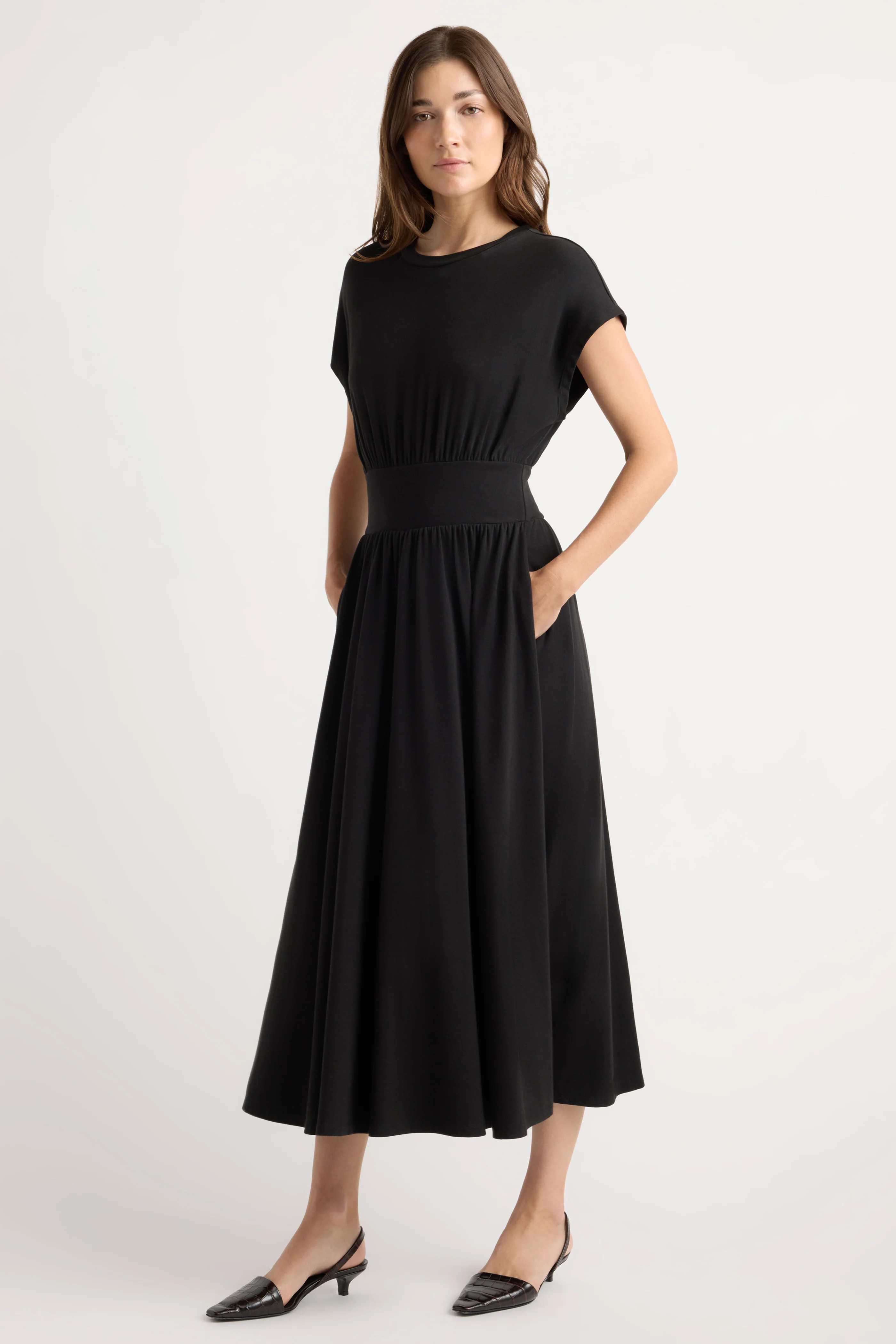 Prima Jersey Midi Dress