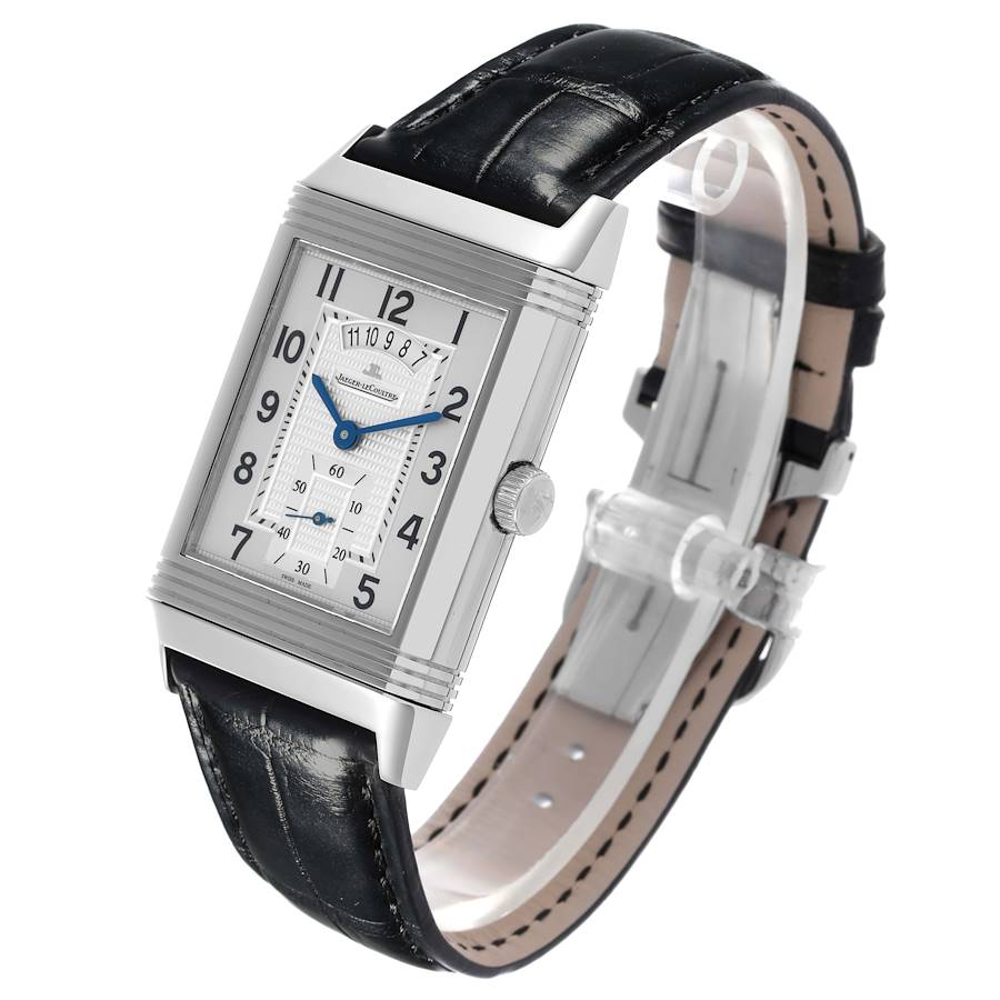Jaeger LeCoultre Grande Reverso Steel Mens Watch 273.8.85 Q3748421