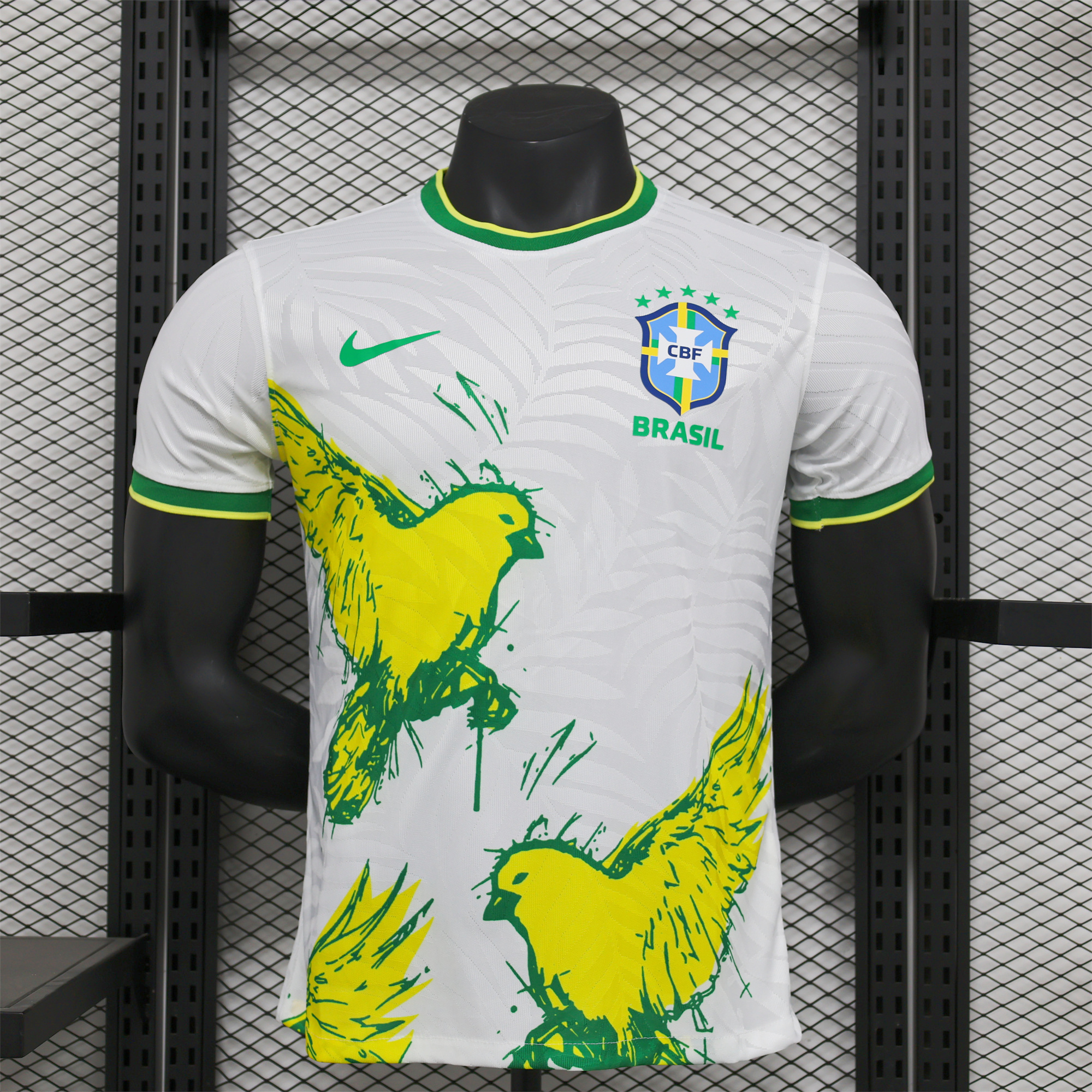 Brazil 2024 White Dove Special Edition Jersey - Player Version