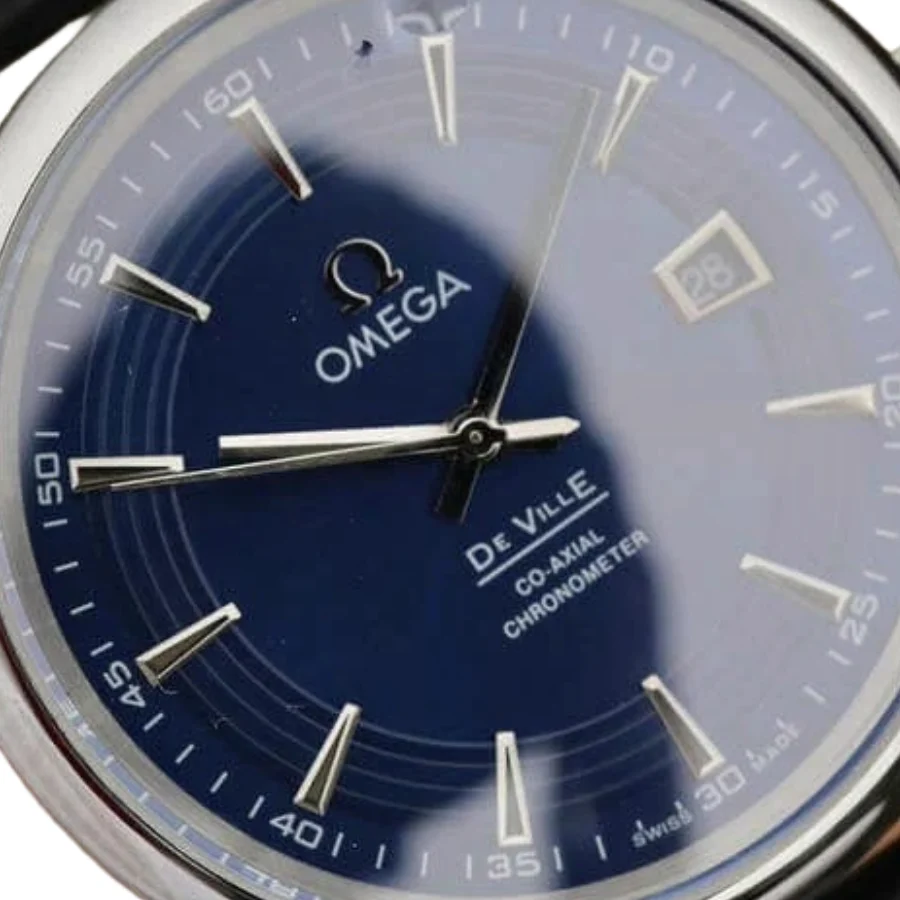 Omega De Ville 431.33.41.21.03.001 Super Clone Dark Blue Dial Watch