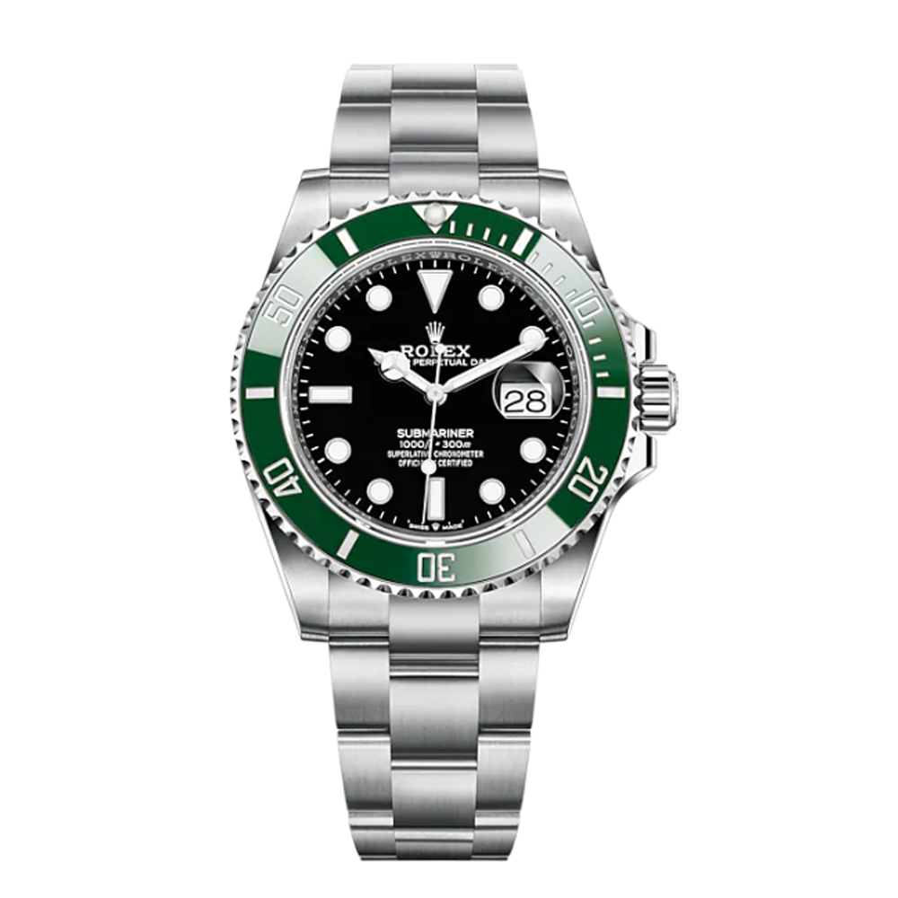 Rolex Submariner Date Ceramic Kermit 41mm 126610lv-0002 Unworn Starbucks