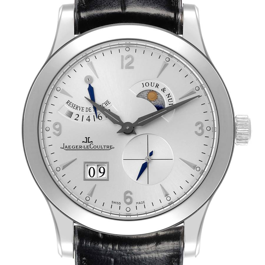 Jaeger Lecoultre Reserve De Marche Steel Mens Watch 146.8.17.S Q1608420