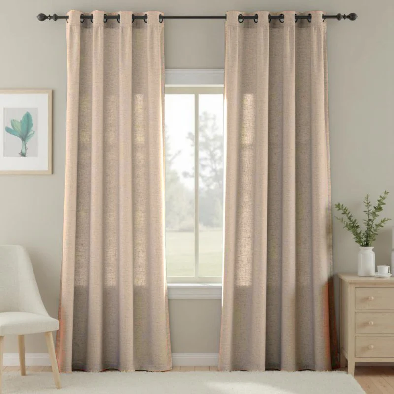 Custom Heavyweight Linen Drape (Grommet)
