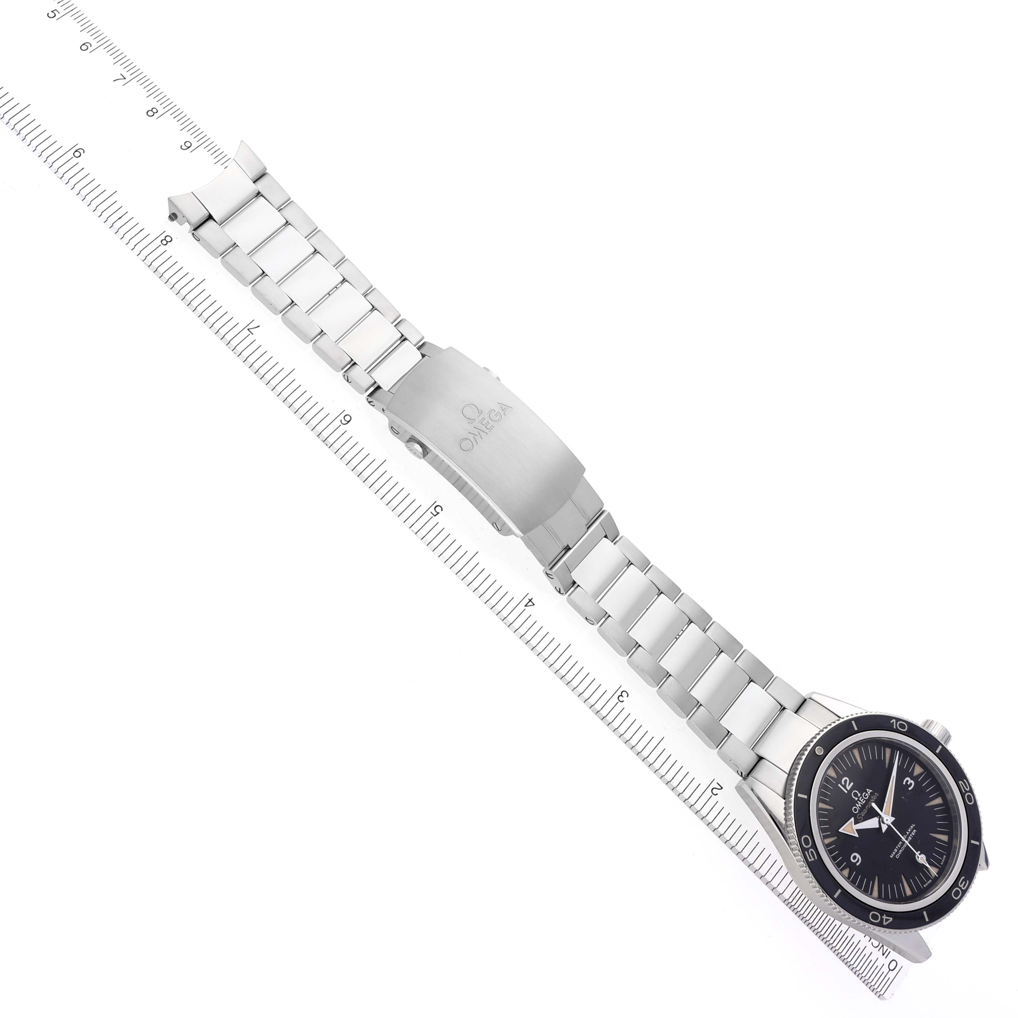 Omega Seamaster 300 Master CoAxial Steel Mens Watch 41.0 MM 233.30.41.21.01.001