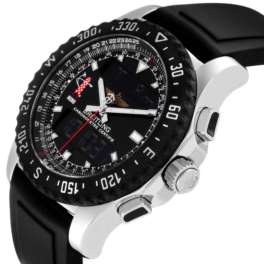 Breitling Airwolf Raven 44 Limited Edition Steel Mens Watch A78364