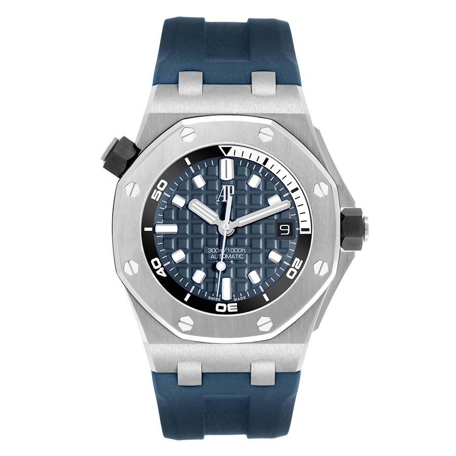 Audemars Piguet Royal Oak Offshore Diver Steel Mens Watch 15720ST