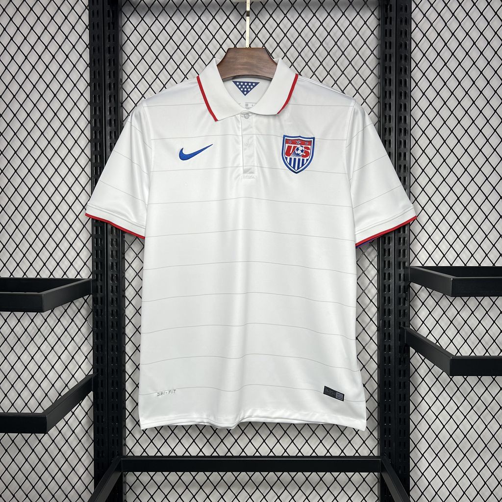 Retro United States USA 2014 Home Stadium Jersey