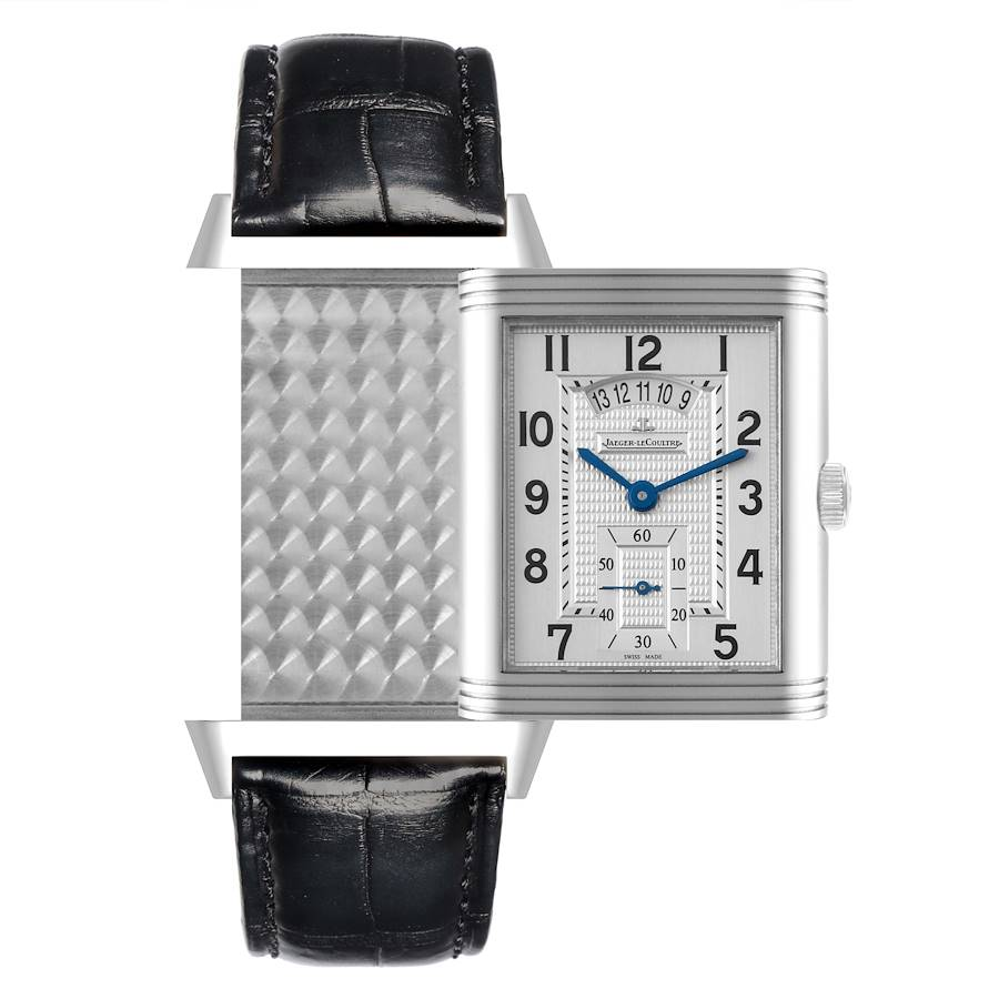 Jaeger LeCoultre Grande Reverso Steel Mens Watch 273.8.85 Q3748421