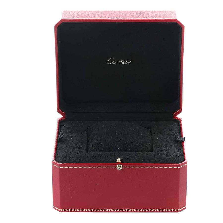 Cartier Rotonde Rose Gold Slate Dial Mens Watch W1555951