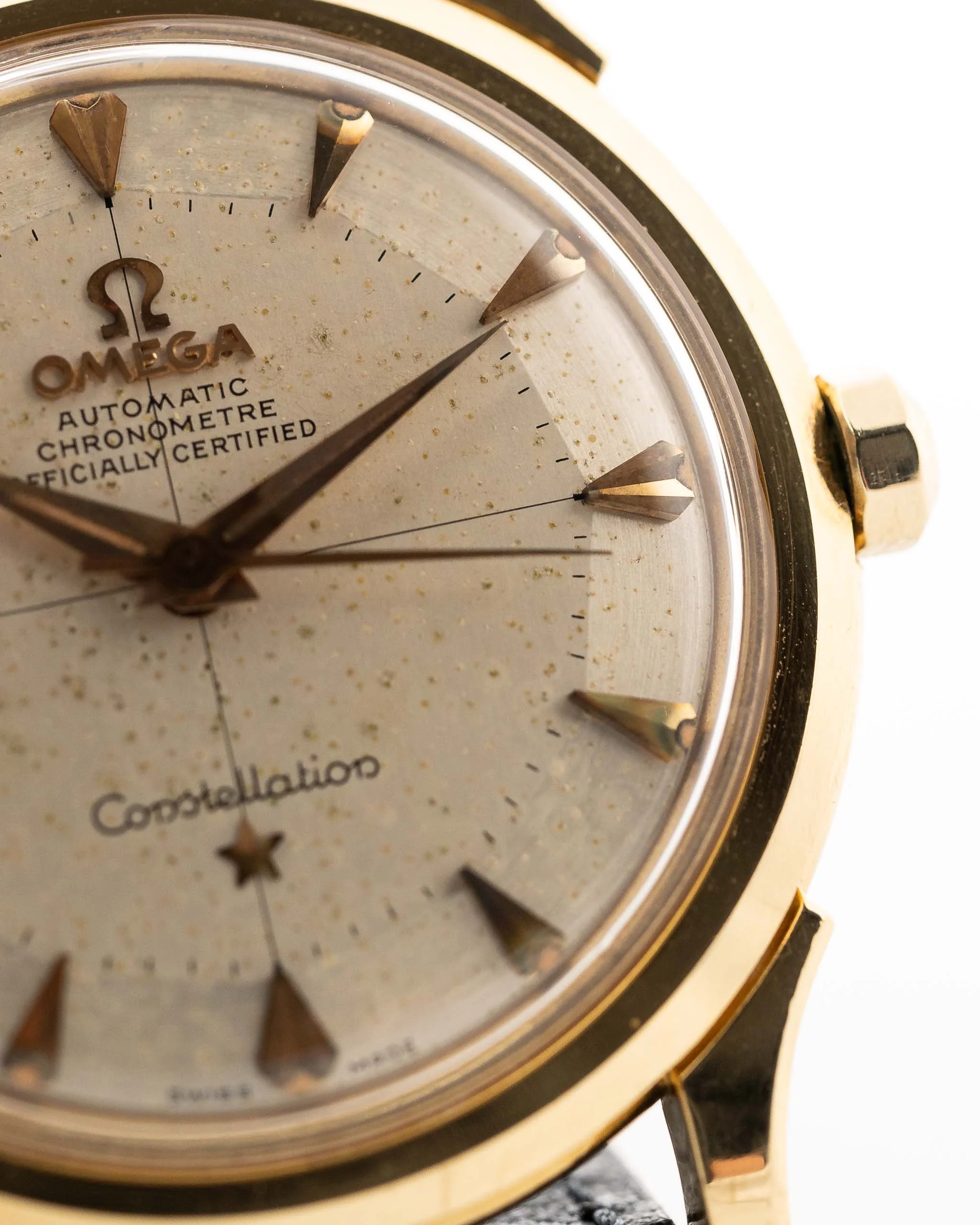 Omega Constellation 2852 Arrow Crosshair 1956