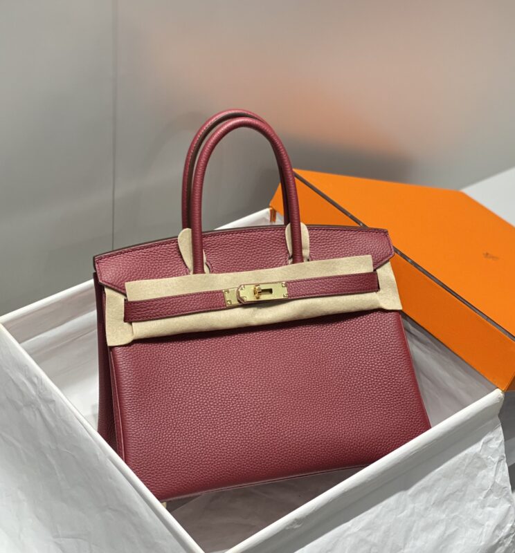 Replica Hermès Birkin Bordeaux Red