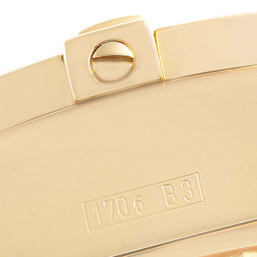 Breitling Windrider Cockpit Yellow Gold Mother of Pearl Mens Watch K13358
