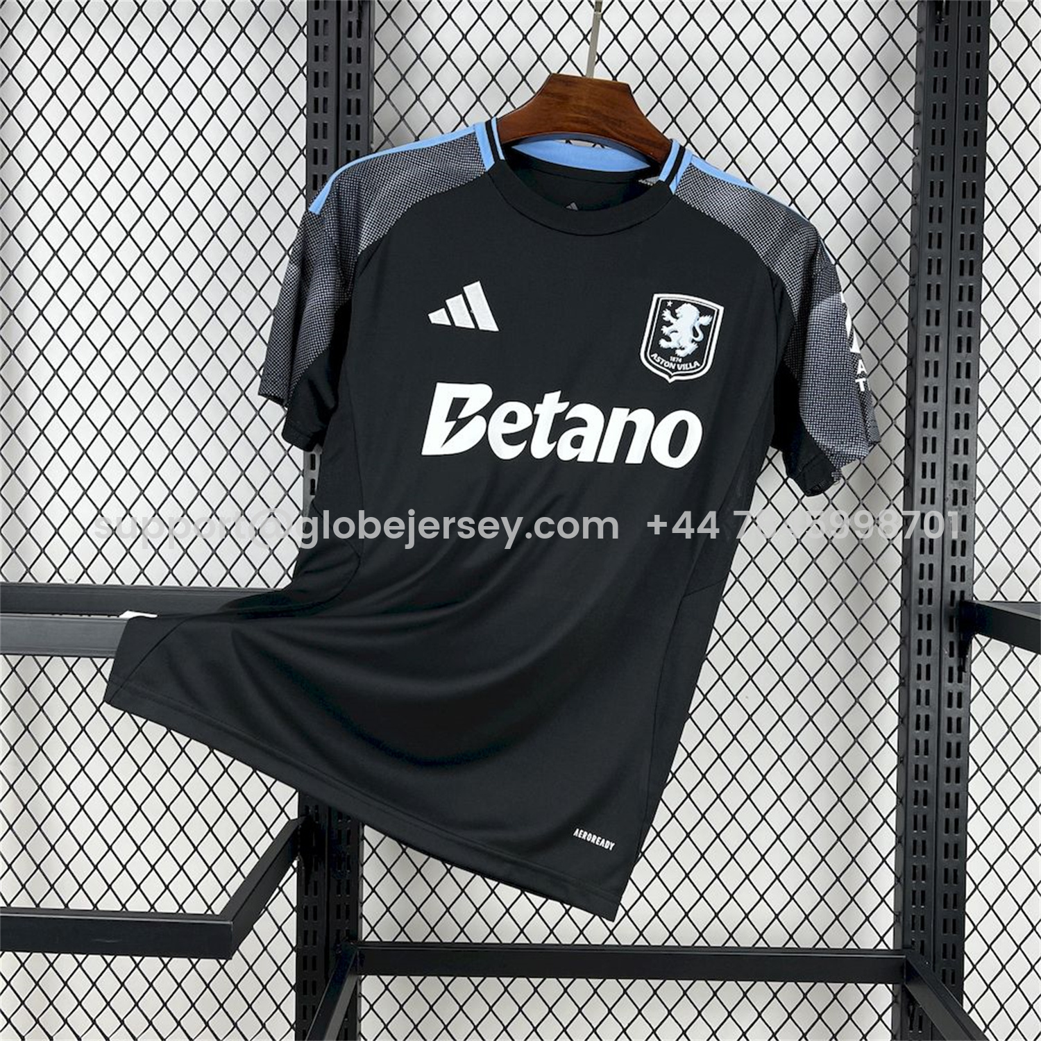 Aston Villa 25-26 Away Jersey - Fans Version