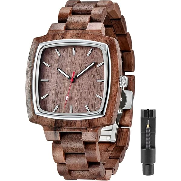Wooden Watches Mens with Handmade Colorful Bamboo Wood Watch Analog Date Quartz Wooden Watch for Men Q1056 (sale by bulk)