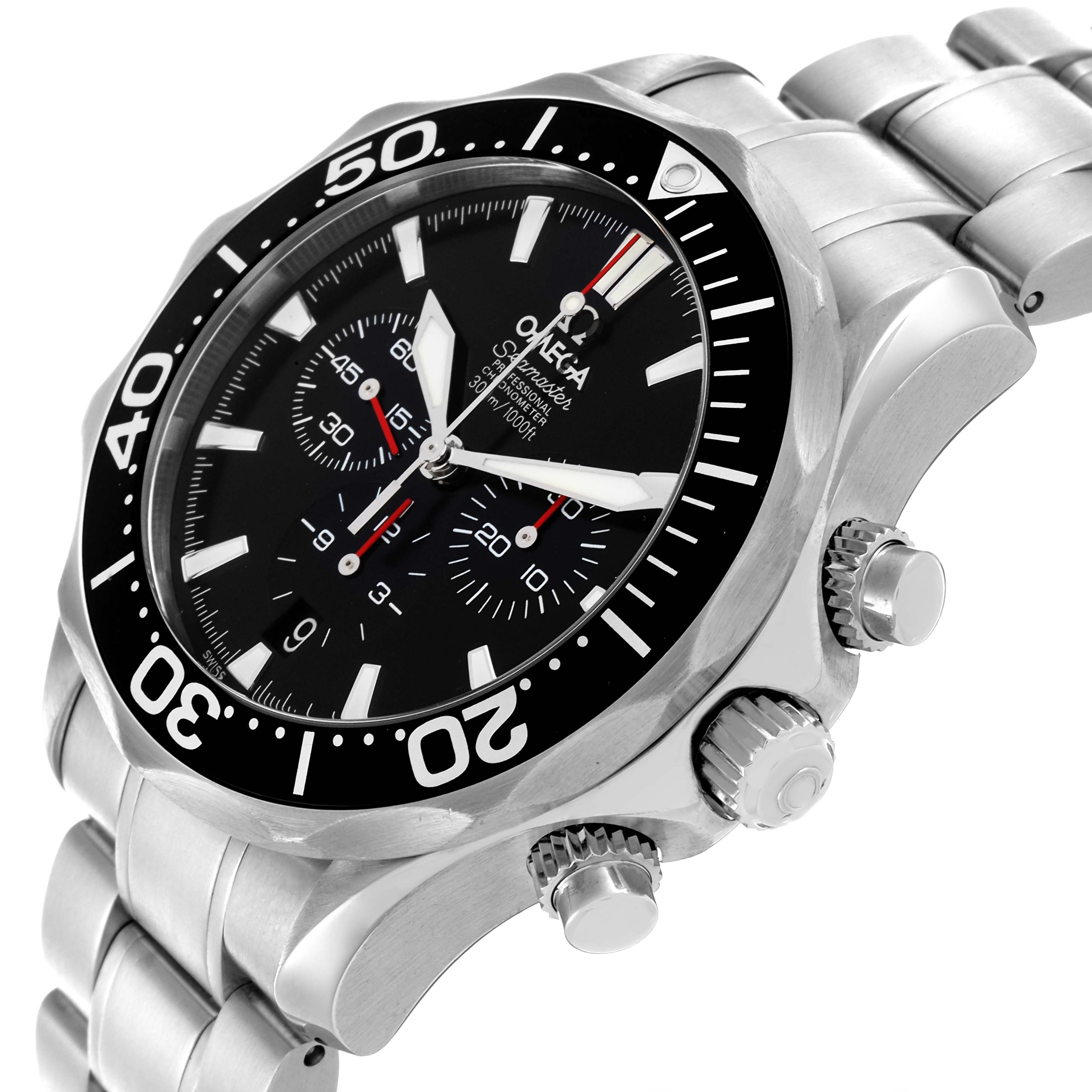 Omega Seamaster Chronograph Steel Mens Watch 41.5 MM 2594.52.00