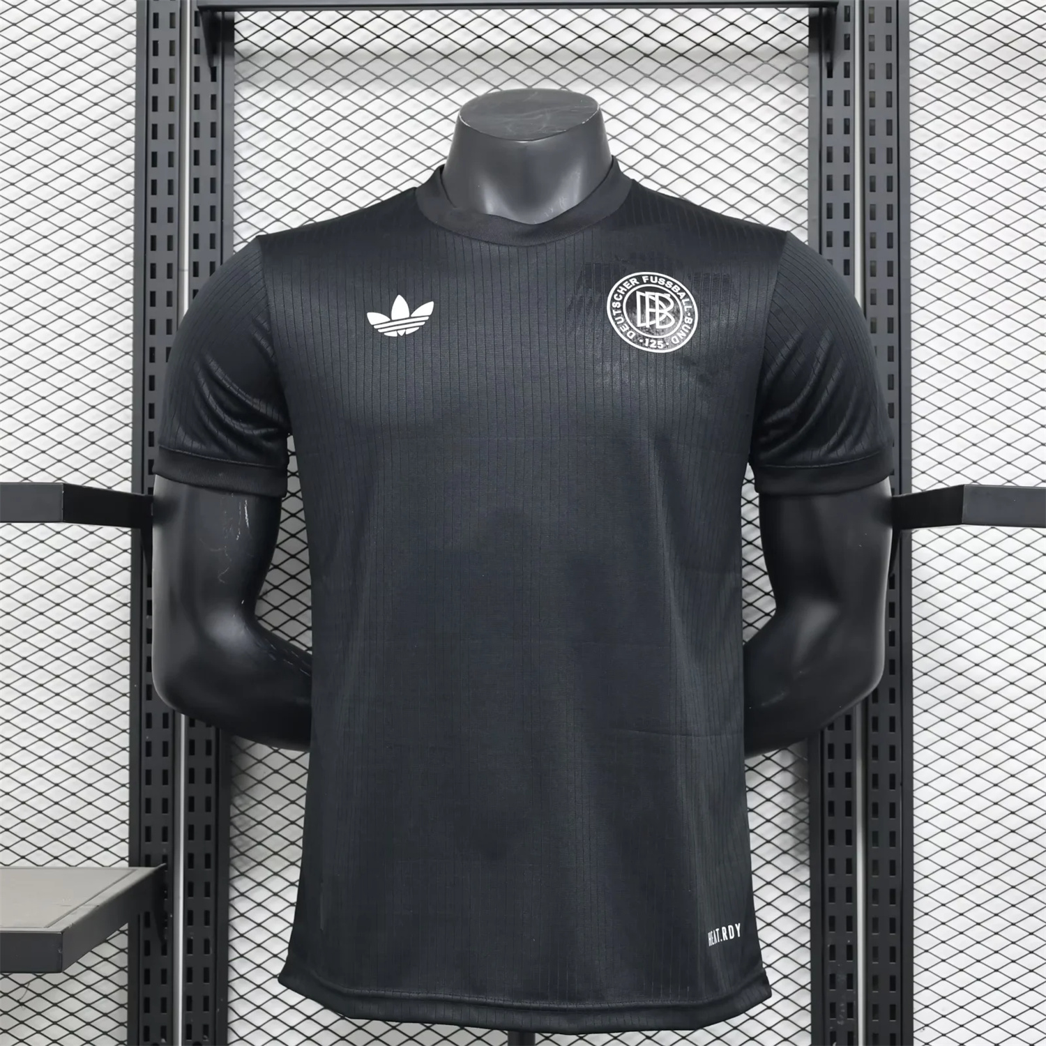 Germany 2025 Black 125-Year Anniversary Commemorative Edition Jersey - Player Version