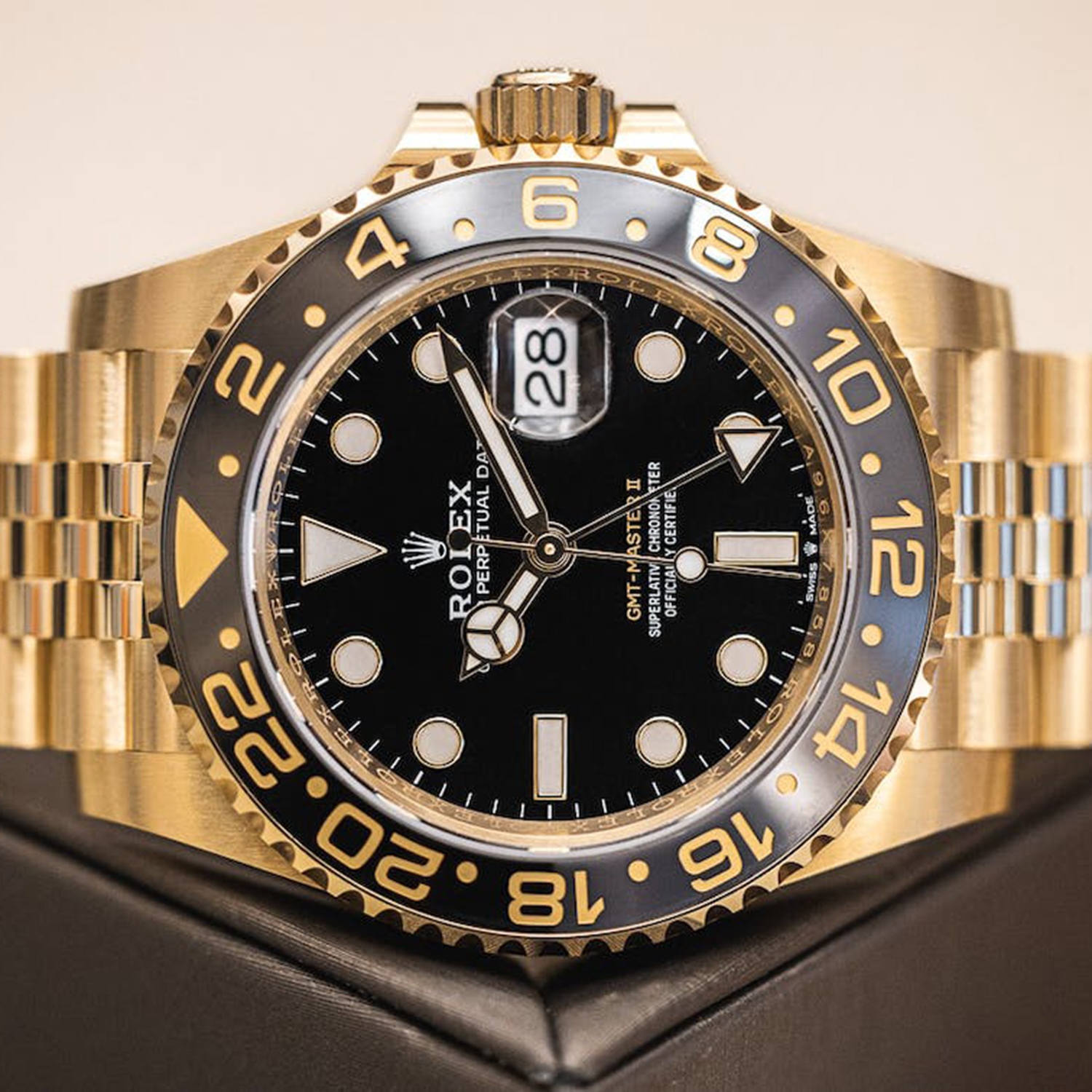 Rolex GMT-Master II NEW RELEASE 2023 Jubilee 18ct Yellow Gold 126718GRNR-0001