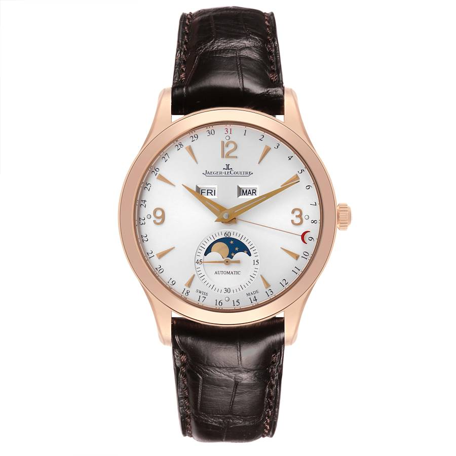 Jaeger LeCoultre Master Calendar Rose Gold Watch 176.2.12.S Q1552520