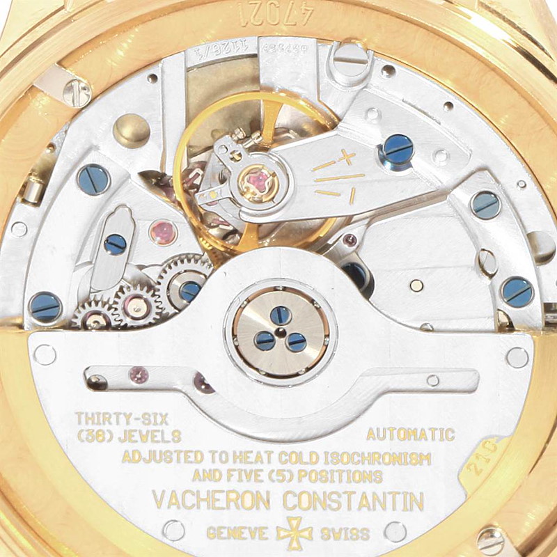 Vacheron Constantin Patrimony Chronometer Royal Yellow Gold Watch 47022