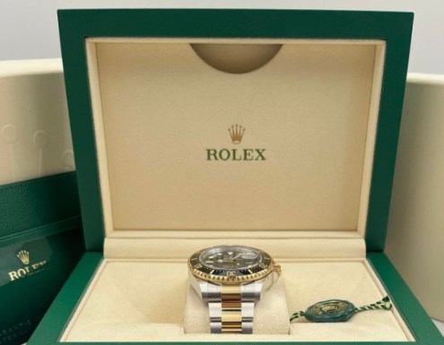 Rolex Sea-Dweller Gold & Oystersteel Men's Diving Watch M126603-0001