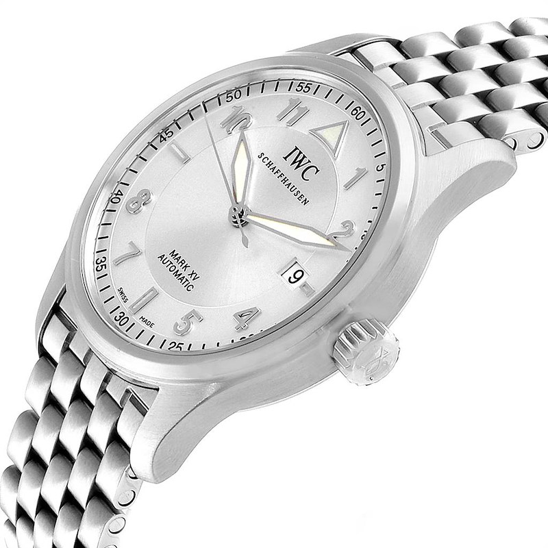 IWC Spitfire Pilot Mark XV Steel Mens Watch IW325505