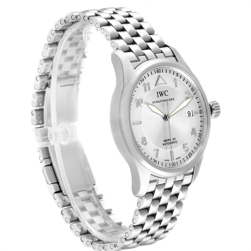 IWC Spitfire Pilot Mark XV Steel Mens Watch IW325505