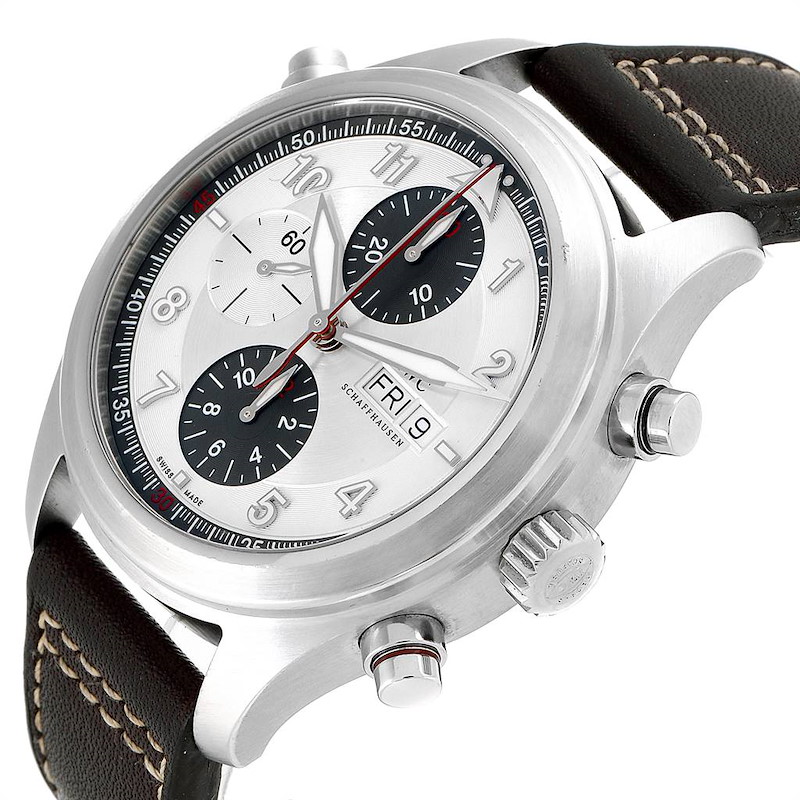 IWC Spitfire Double Chronograph Rattrapante Automatic Watch IW371806