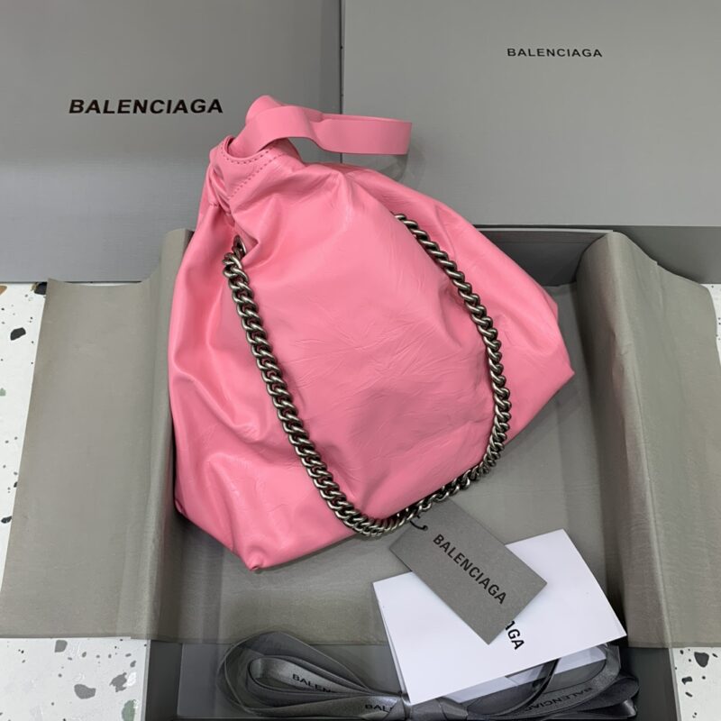 Replica Balenciaga Crush Small Tote Pink