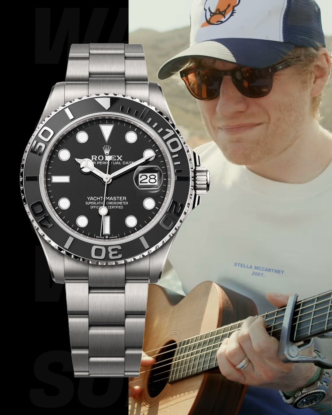 2024 Newest Rolex Yacht-Master 42 Black Dial RLX Titanium Men's Watch 226627-0001