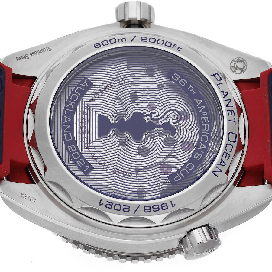 Omega Seamaster Planet Ocean America Cup Limited Edition Watch 215.32.43.21.04.001