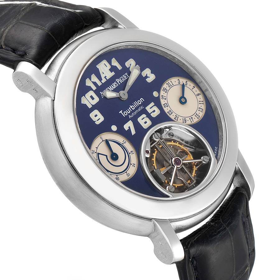 Audemars Piguet Jules Audemars Tourbillon Platinum Mens Watch 25964PT
