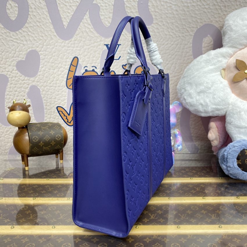 Replica Louis Vuitton Sac Plat 24H Blue