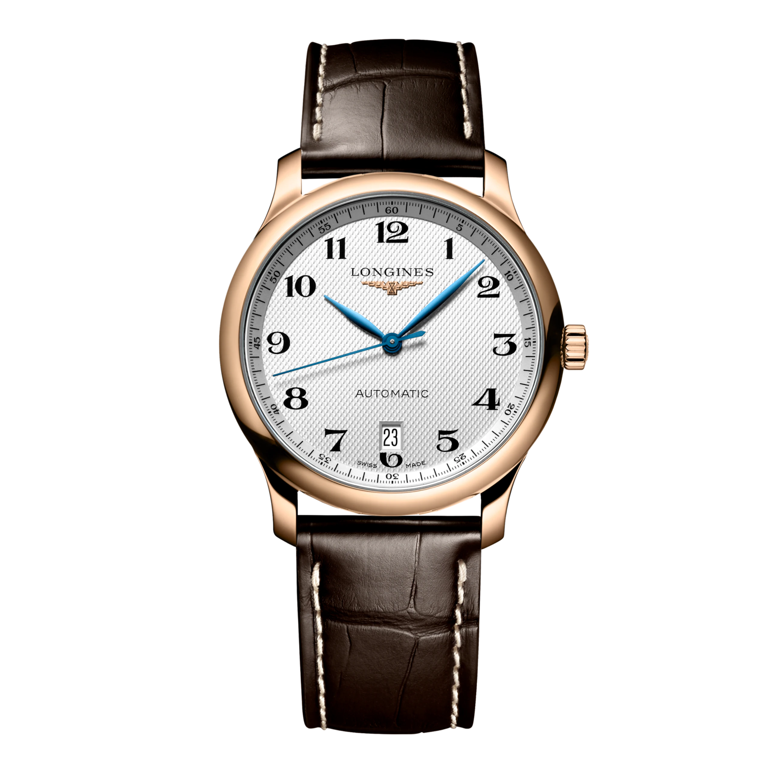 Longines Master Collection Rose gold automatic watch 38.5MML2.628.8.78.3