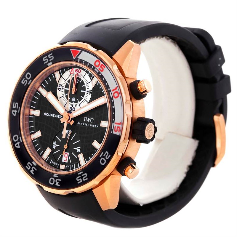 IWC Aquatimer Chronograph 44mm 18K Rose Gold Watch IW376903