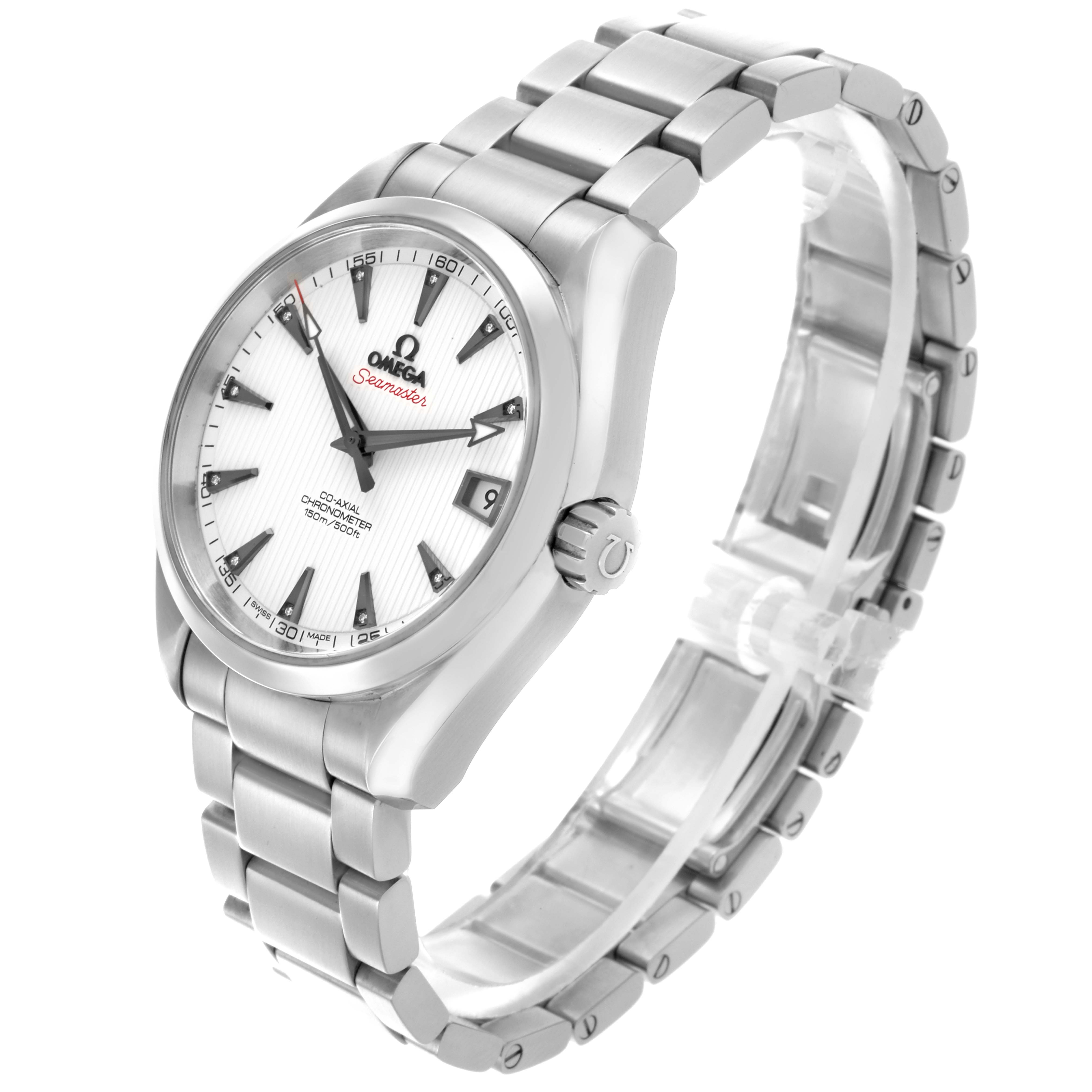 Omega Seamaster Aqua Terra 38.5 Diamond Watch 38.5 MM 231.10.39.21.54.001