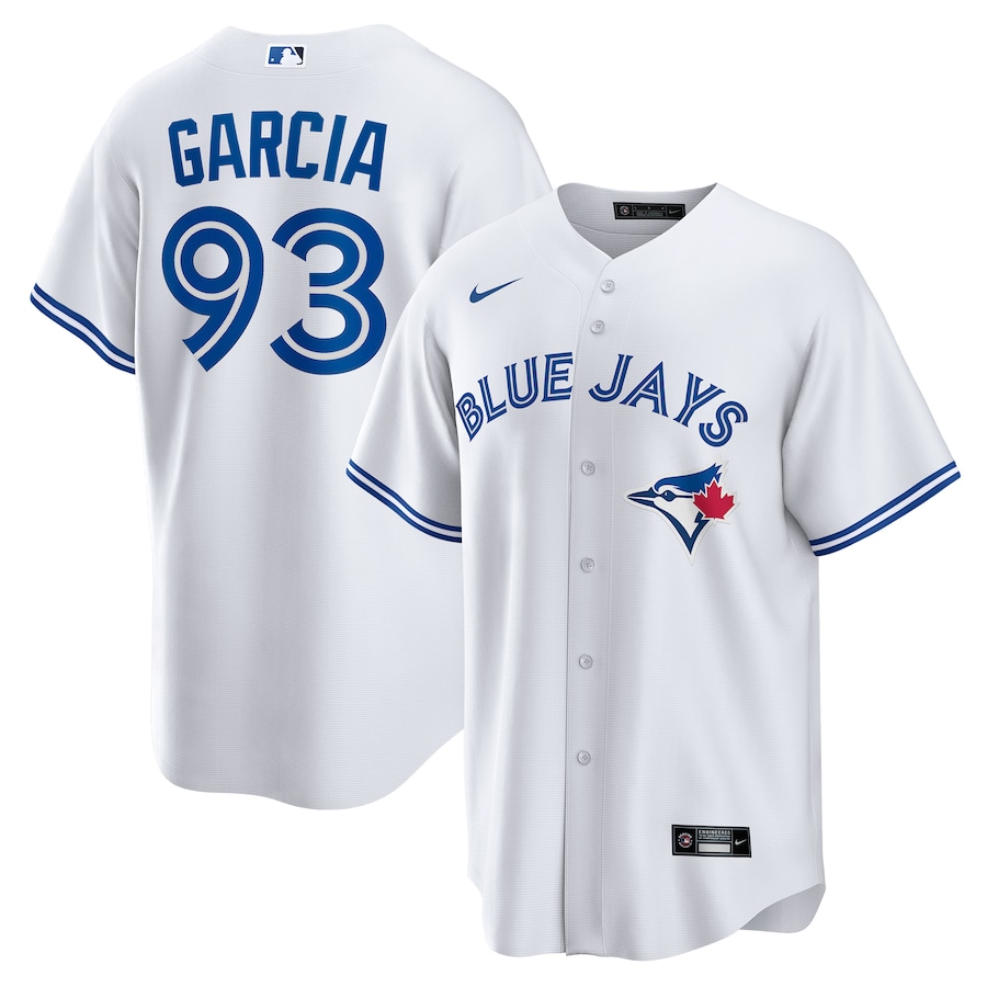 Yimi Garcia Toronto Blue Jays Home Player Jersey White