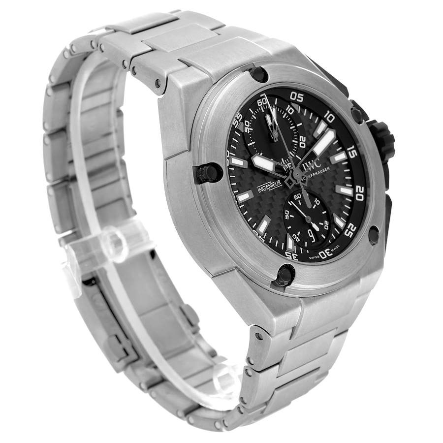 IWC Ingenieur Chronograph Lewis Hamilton Limited Edition Titanium Mens Watch IW379602