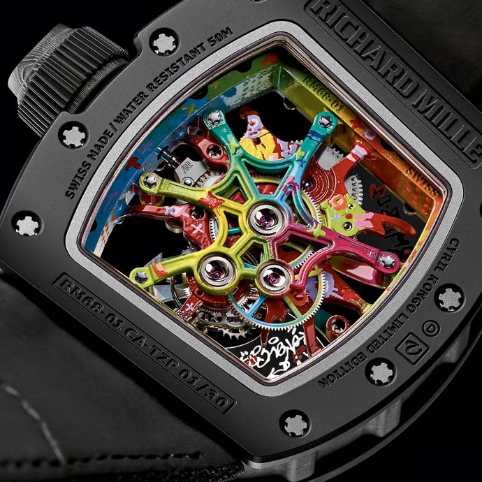 Richard Mille RM68-01 Tourbillon Cyril Kongo Limited Edition