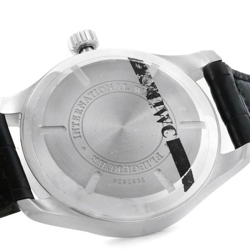 IWC Pilot Worldtimer Black Dial Automatic Mens Watch IWC3262-01