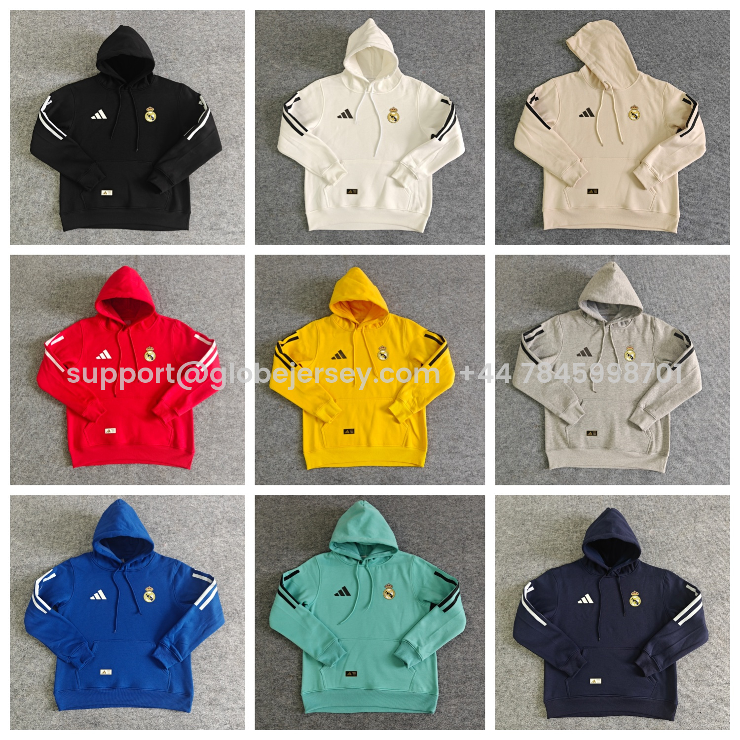 Real Madrid 25-26 Home Unisex Pullover Hoodie