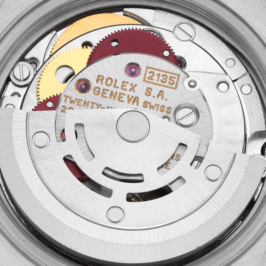 Rolex Datejust Silver Diamond Dial Steel Yellow Gold Ladies Watch 69173