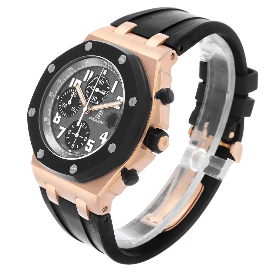 Audemars Piguet Royal Oak Offshore Rose Gold Mens Watch 25940OK