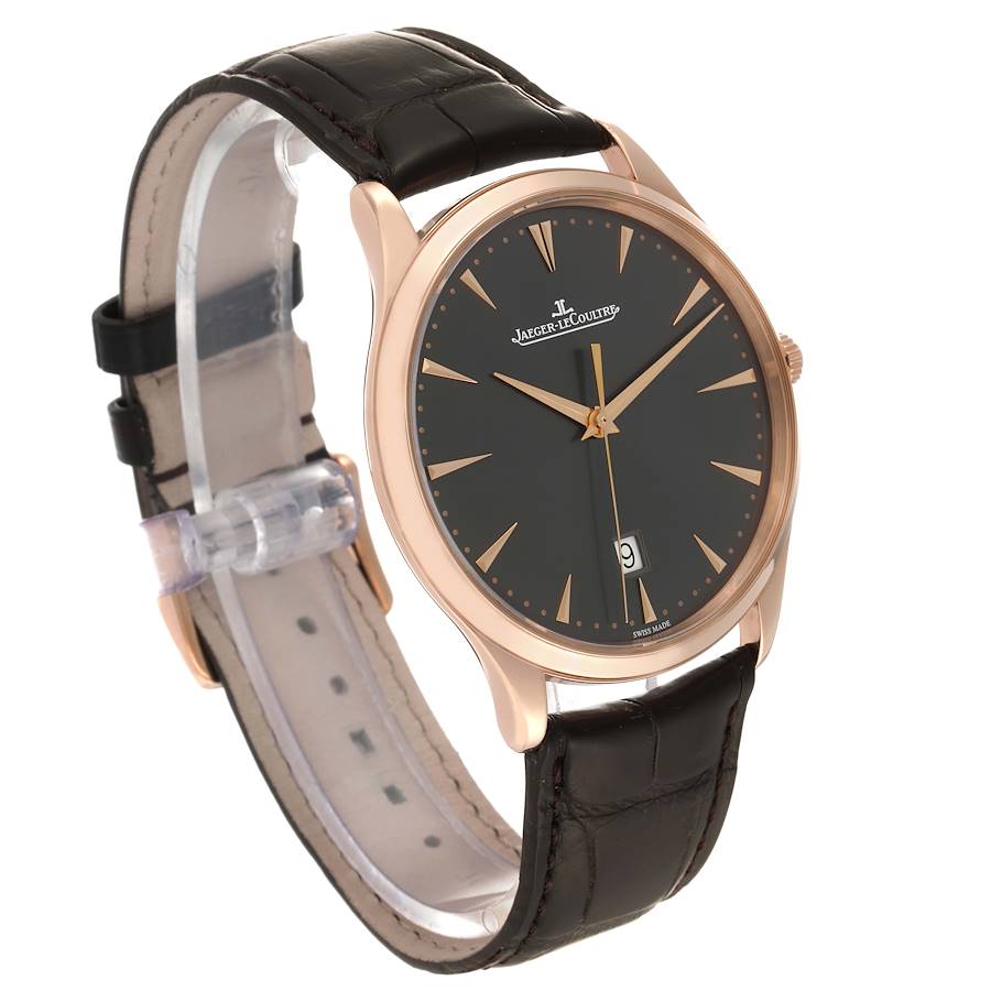 Jaeger LeCoultre Master Grande Ultra Thin Rose Gold Mens Watch 174.2.37.S