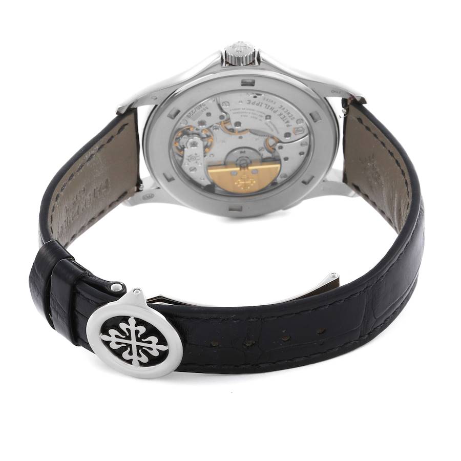 Patek Philippe World Time Complications White Gold Mens Watch 5130