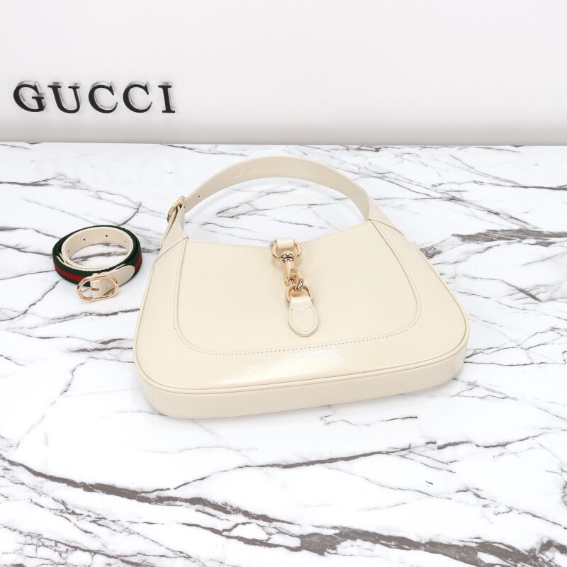 Replica Gucci G Jackie Small Patent White